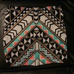 EXPRESS SEQUIN MINI SKIRT